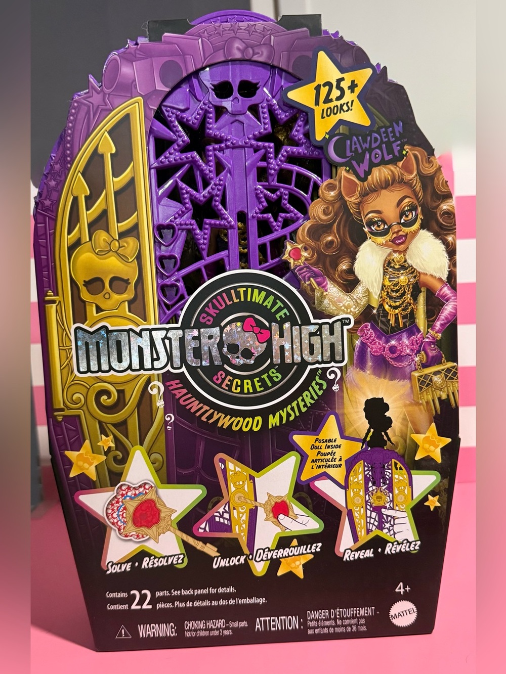 Monster High Skulltimate Secrets Garden Mysteries - Clawdeen Wolf